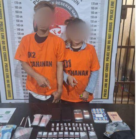  Satnarkoba Polres Simalungun Kembali Berhasil Meringkus Dua Pengedar Narkoba, Sita Sabu 71 Gram Lebih
