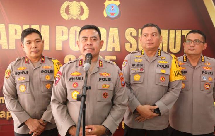  Kapolda Sumut Tekankan Kedekatan Polisi dengan Masyarakat dan Pemberantasan Kejahatan dalam Rapim 2025