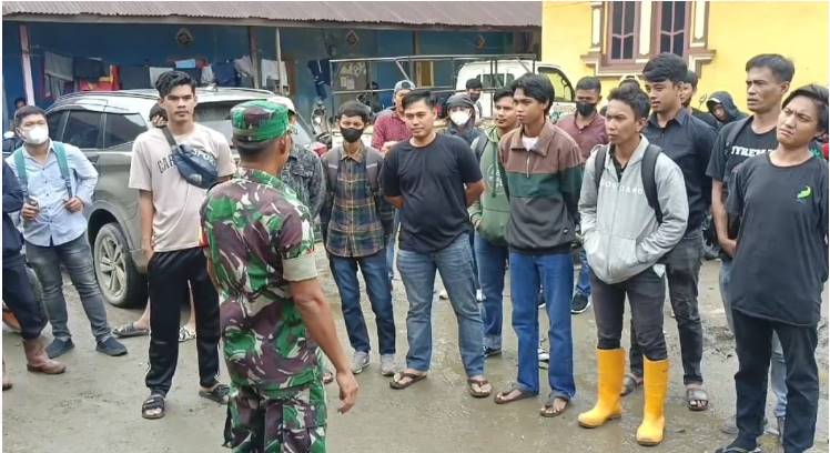  Personel Koramil 1311-02/BS Laksanakan Sosialisasi Seleksi Penerimaan Tamtama TNI-AD Gelombang 1 TA. 2025