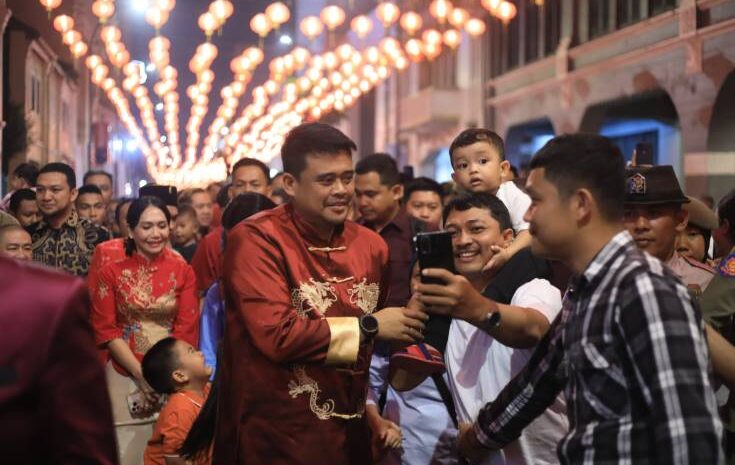  Semarak Harmoni Imlek 2025, Bobby Nasution Ajak Masyarakat Terus Hidup Bergandengan Dalam Keberagaman