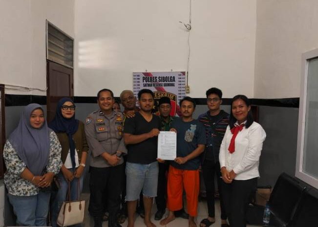  Polres Sibolga Selesaikan Kasus Pencurian Dengan Restorative Justice