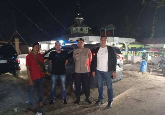  Antisipasi Geng Motor dan Balap Liar, Polsek Labuhan Ruku Patroli Mobile