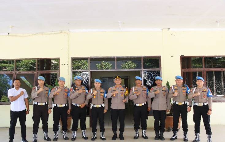  Subbid Provos Bid Propam Polda Sumut Lakukan Gaktiplin di Polres Pakpak Bharat