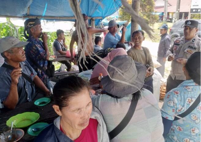  Satgas II Preemtif Ops Keselamatan Toba 2025 Sasar Masyarakat di Inti Kota Salak dan Pekan Onan Klohi