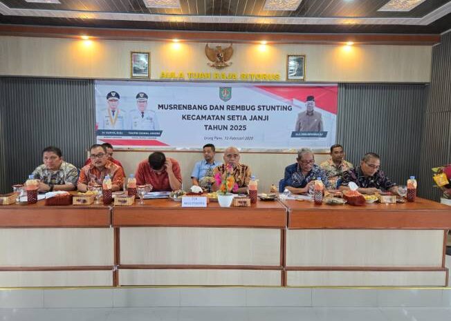  Buka Musrenbang Kecamatan Tahun 2025, Bupati Asahan: Tetap Pertimbangkan Skala Prioritas