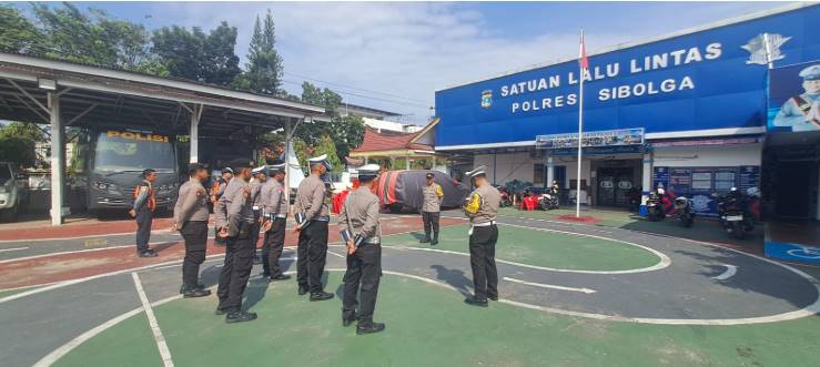  H+4 Ops Keselamatan Toba 2025, Polres Sibolga Tekan Angka Kecelakaan