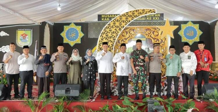  Wakapolres Sergai Hadiri Pembukaan MTQ dan Hadist XXI Tahun 2025