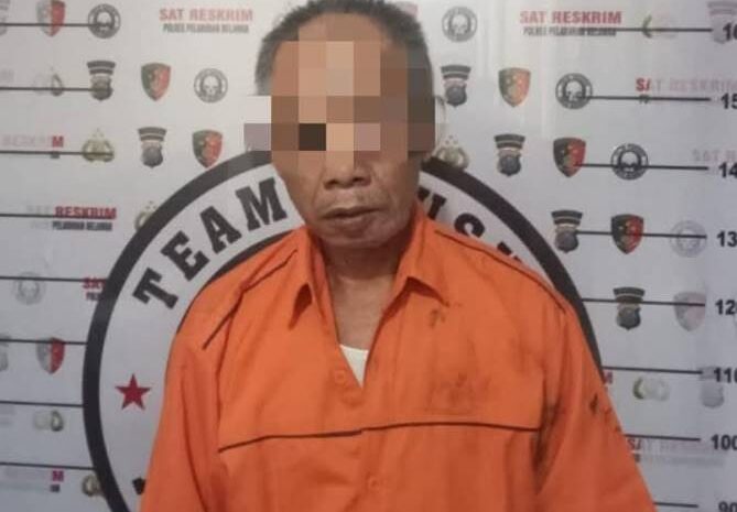  Cabuli Korban Hingga Hamil 5 Bulan, Polres Pelabuhan Belawan Tangkap Kakek 62 Tahun