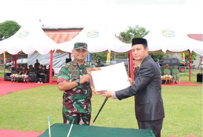  Asisten II Pemkab Morowali Wakili Pj Bupati Buka Program TMMD Ke-123 Kodim 1311/Morowali, Berikut Sasaran Programnya