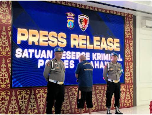  Kasus Pencabulan Anak Dibawah Umur Yang Dilakukan Oknum Karyawan PTPN Digelar Polres Asahan