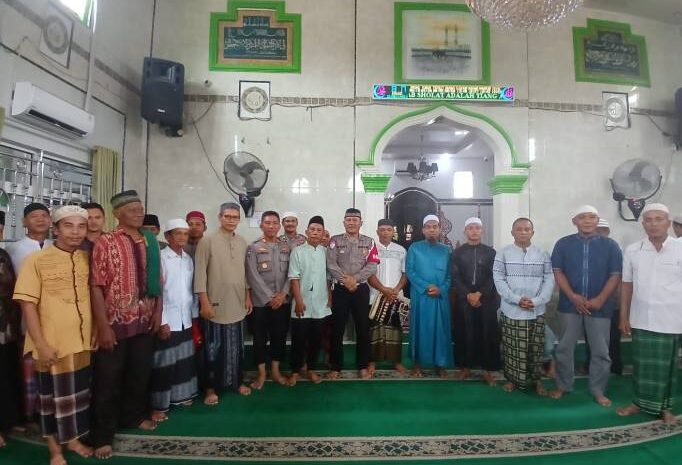  Jumat Curhat, Polres Sibolga Kunjungi Masjid I’Tidal Sibolga