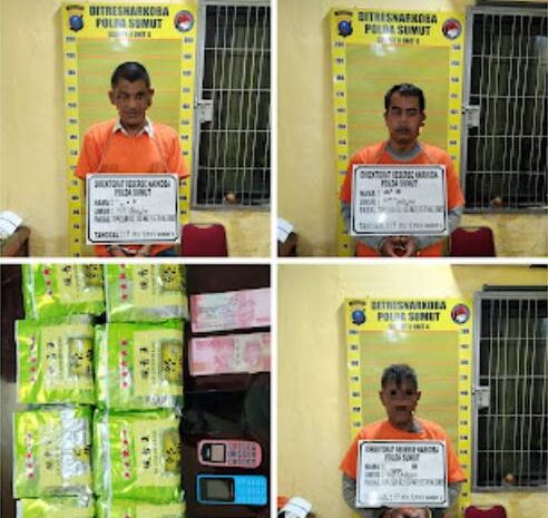  Polda Sumut Gagalkan Penyelundupan Sabu Jaringan Internasional