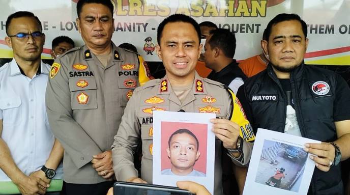  Bandar Narkoba Tembaki Petugas Satnarkoba Polres Asahan Saat Digerebek
