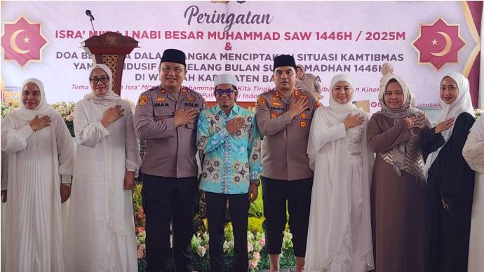  Tingkatkan Kualitas Ibadah dan Kinerja Polri, Polres Batubara Peringati Isra Mi’raj 1446 H