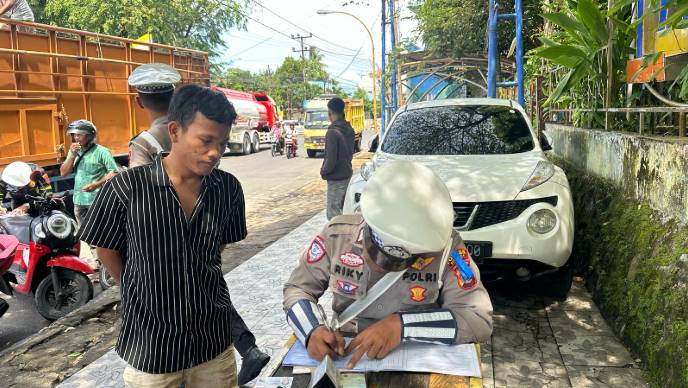  Hari Terakhir Ops Keselamatan Toba 2025, Polres Sibolga Tindak Pelanggar Dengan Tilang