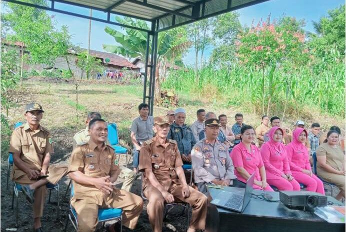  Dukung Program Ketahanan Pangan, Polres Pakpak Bharat dan Jajarannya Ikuti Launching P2L