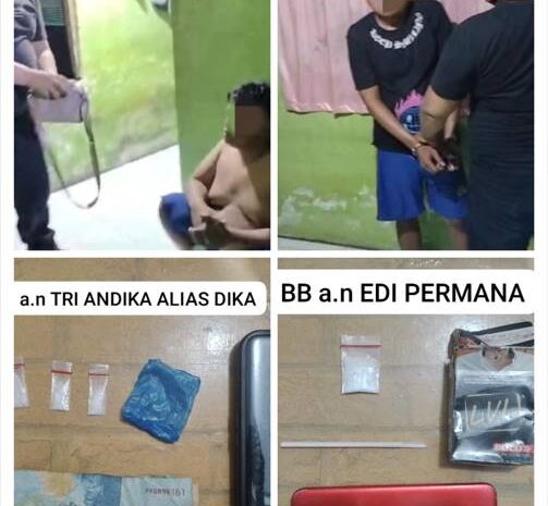  Polres Pelabuhan Belawan Gerebek Sarang Narkoba di Mabar