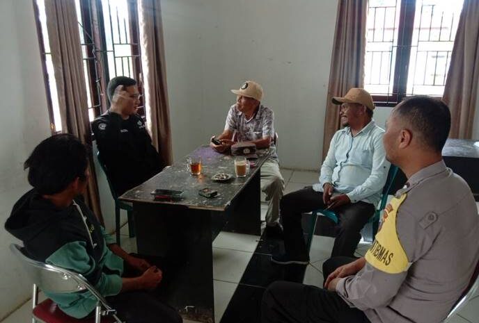  Aktif dan Peduli Bripka Roy Silalahi SH Serap Aspirasi Warga Dukung Ketahanan Pangan