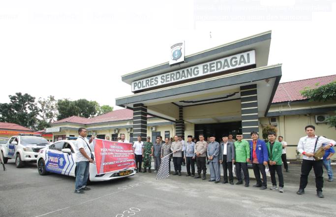 Polres Serdang Bedagai Gelar Bakti Sosial Bersama Tokoh Masyarakat dan Mahasiswa