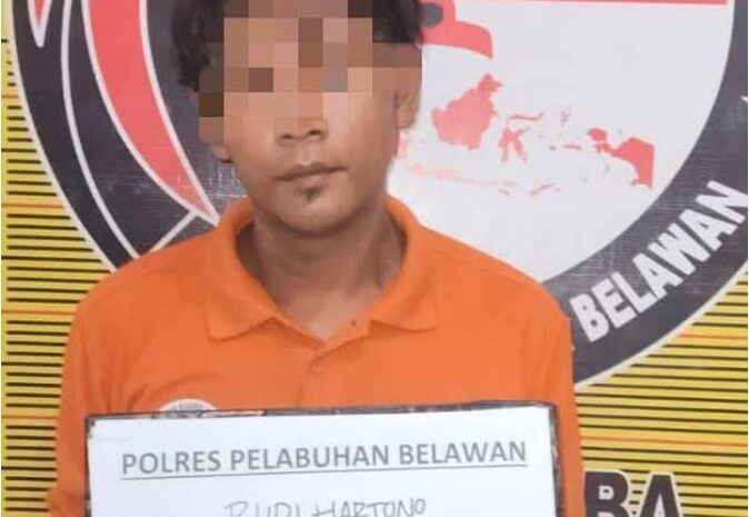  Polres Pelabuhan Belawan Tangkap Pengedar Narkoba Jalan Veteran