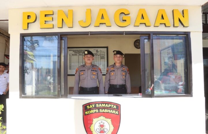  Polres Tanah Karo Gelar Sispam Mako, Tingkatkan Kesiapsiagaan Personel