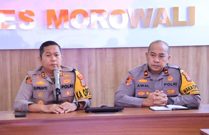  Polres Morowali Gelar Rapat Internal Persiapan Operasi Ketupat Tinombala 2025