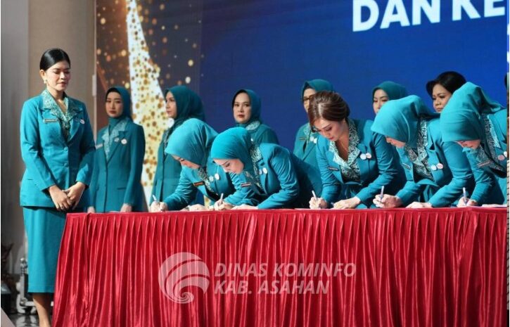  Yusnila Indriati Taufik Dilantik Jadi Ketua TP PKK, Posyandu dan Dekranasda Kabupaten Asahan
