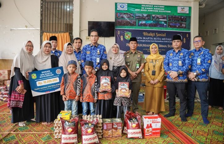  Apresiasi Bakti Sosial DPK IKAPTK Medan, Rico Waas: Semoga Ada Tergerak Jadi Orang Tua Asuh