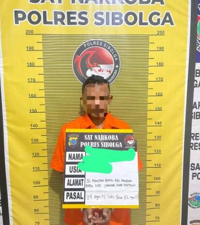  Simpan Sabu, Tiga Tersangka Diamankan Polres Sibolga