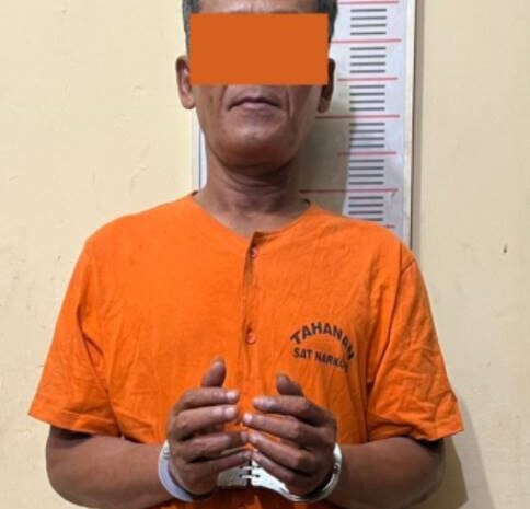  Polres Langkat Tangkap Pria Residivis Narkoba