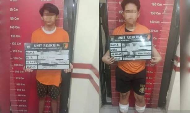  Pemuda Terduga Begal Ditembak