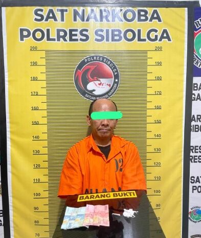   Tim Opsnal Satres Narkoba Polres Sibolga Tangkap Residivis