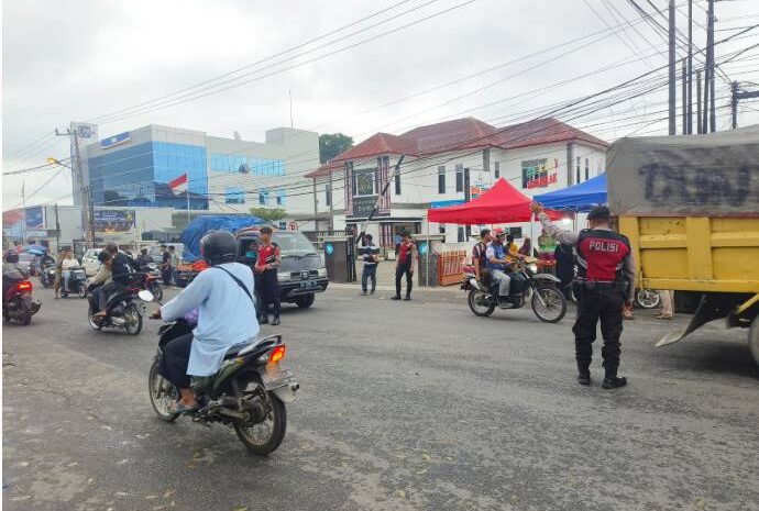  Polres Dairi Gelar Patroli Pengamanan Jelang Berbuka Puasa