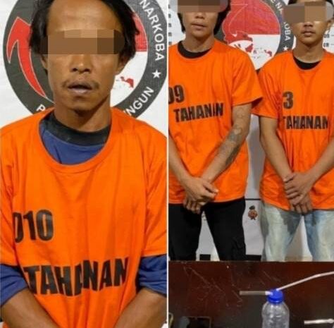  Polres Simalungun Tangkap 3 Pengedar Narkoba