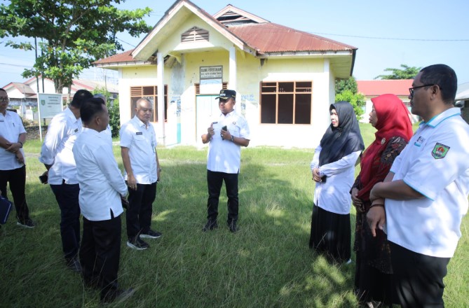  Wabup Asahan Tinjau Rencana Pembangunan Lokasi Balai Latihan Kerja
