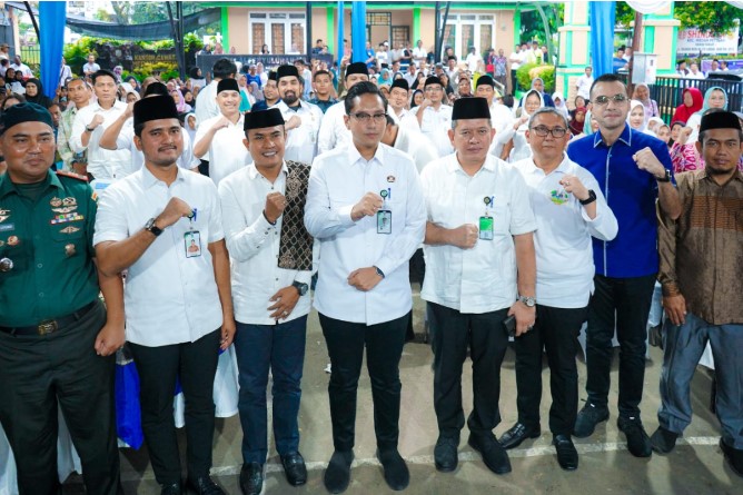  Rico Waas: Mari Kuatkan Niat, Ikhtiar dan Ikhlas Membangun Medan