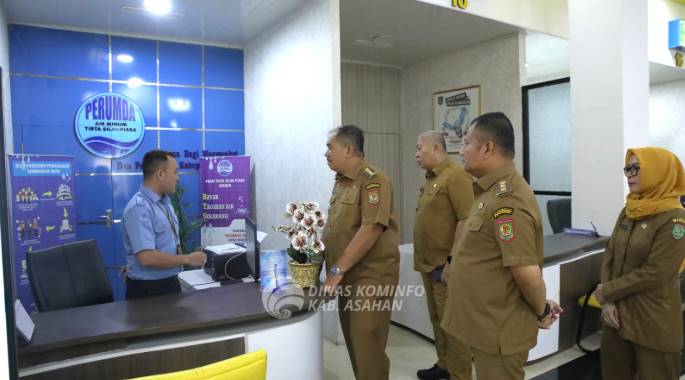  Bupati dan Wakil Bupati Asahan Sidak Mall Pelayanan Publik