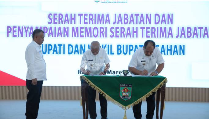  Sertijab Bupati Dan Wakil Bupati Asahan Periode 2025-2030
