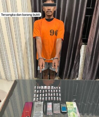  Polisi Tangkap Tiga Pengedar Narkoba di SPBU Kacaribu