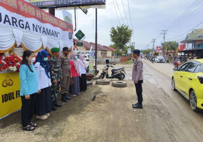  Sinergitas Polres Morowali dan Stakeholder Amankan Mudik Idul Fitri 2025