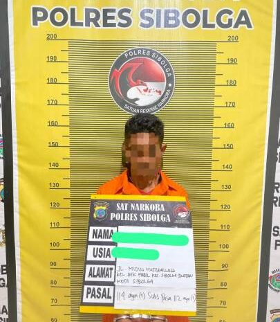  Polres Sibolga Tangkap Tersangka Residivis Miliki Sabu