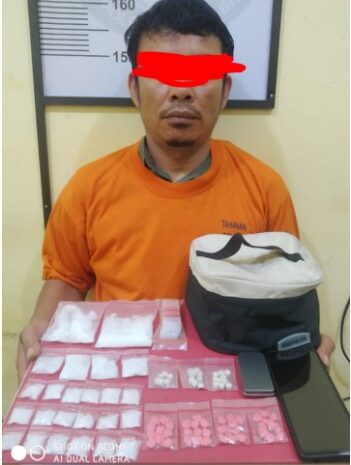  Sat Narkoba Polres Pakpak Bharat Ringkus Pengedar Sabu dan Ekstasi