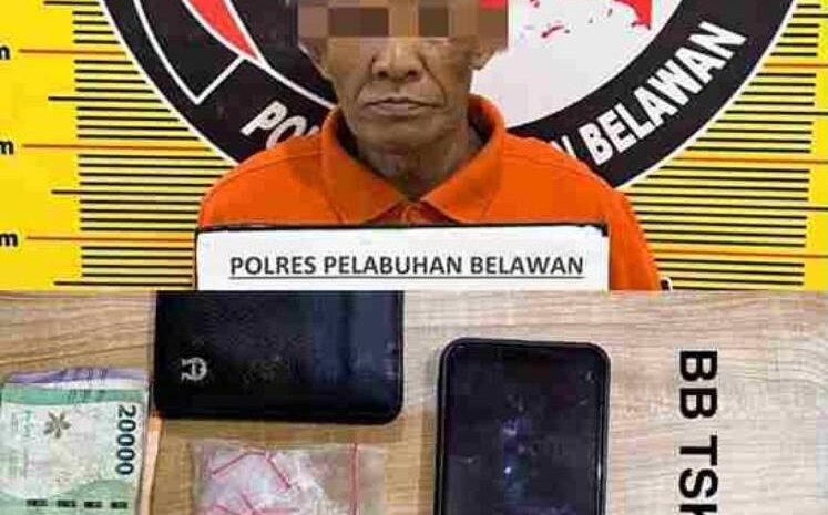  Polres Pelabuhan Belawan Tangkap Pengedar Narkoba Jalan Pulau Solor