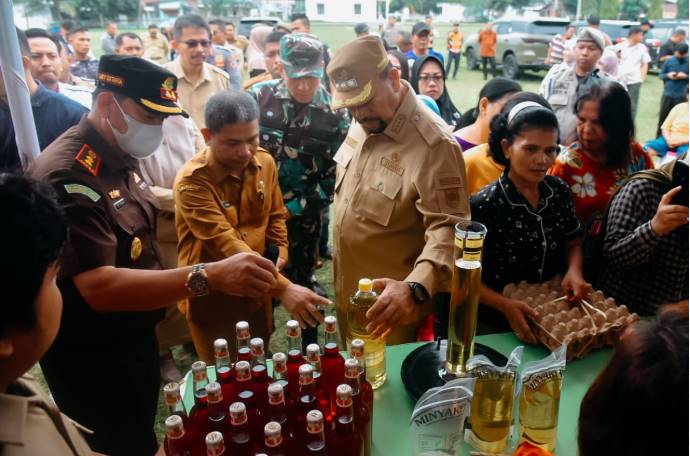  Pemkab Batubara Gelar Pasar Murah, Stabilkan Harga Bahan Pokok