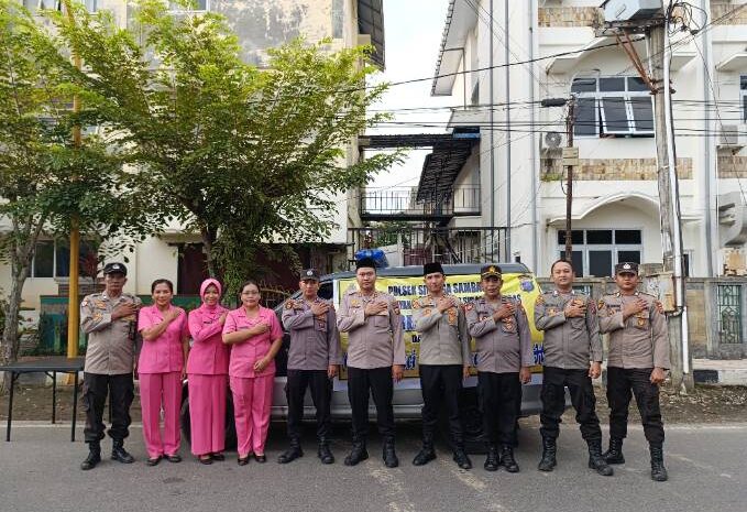  Ramadhan Penuh Berkah, Kapolres Sibolga Bagikan Takjil Bersama Bhayangkari