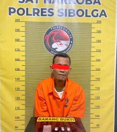  Polres Sibolga Tangkap Residivis Miliki Narkoba