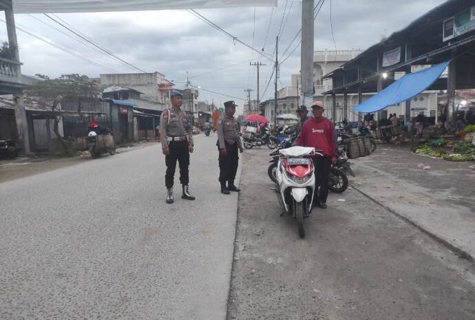  Polsek Labuhan Ruku Intensifkan Patroli Cegah Gangguan Kamtibmas