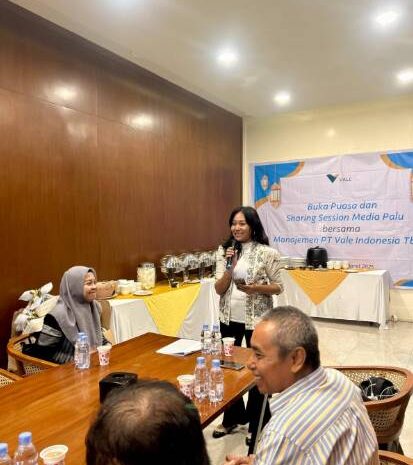  Memperkuat Kolaborasi Media Untuk Keberlanjutan, PT Vale Indonesia Gelar Buka Puasa Bersama Jurnalis di Palu