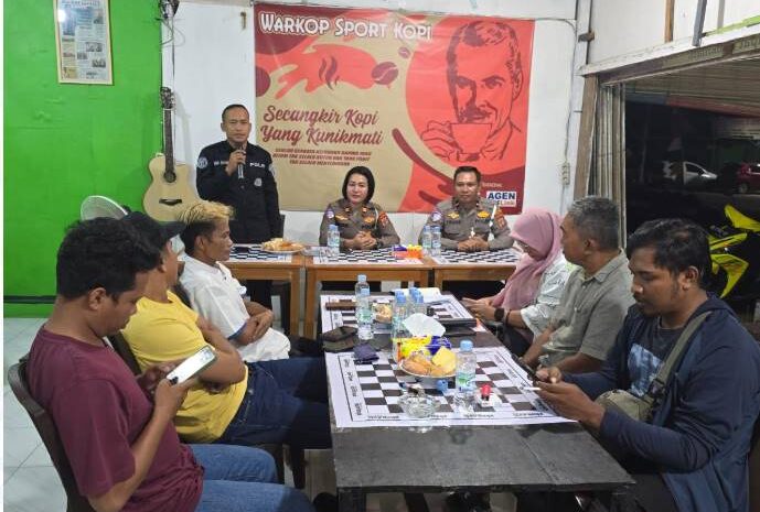  Gelar Silahturahmi, Kasat Lantas Polres Morowali Bangun Sinergitas Bersama Jurnalis