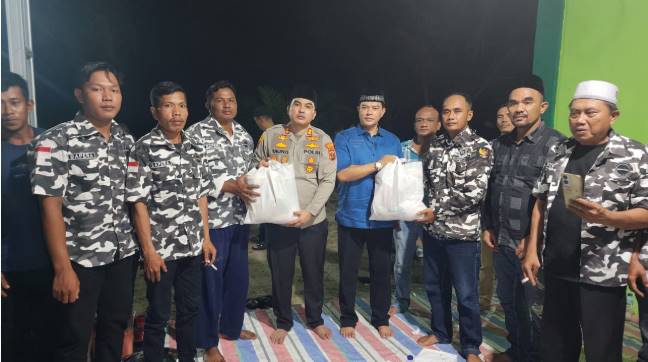  Ketua Bapera Batubara Terima Bingkisan Serta Apresiasi Kapolres & Kajari Batubara